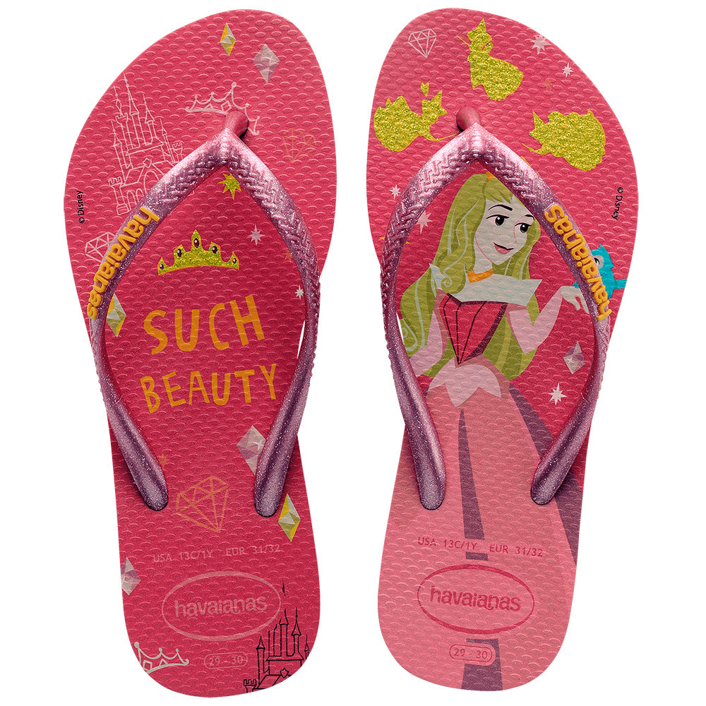 Disney Princess Aurora Havaianas Children s Slipper Magia e Imaginacao