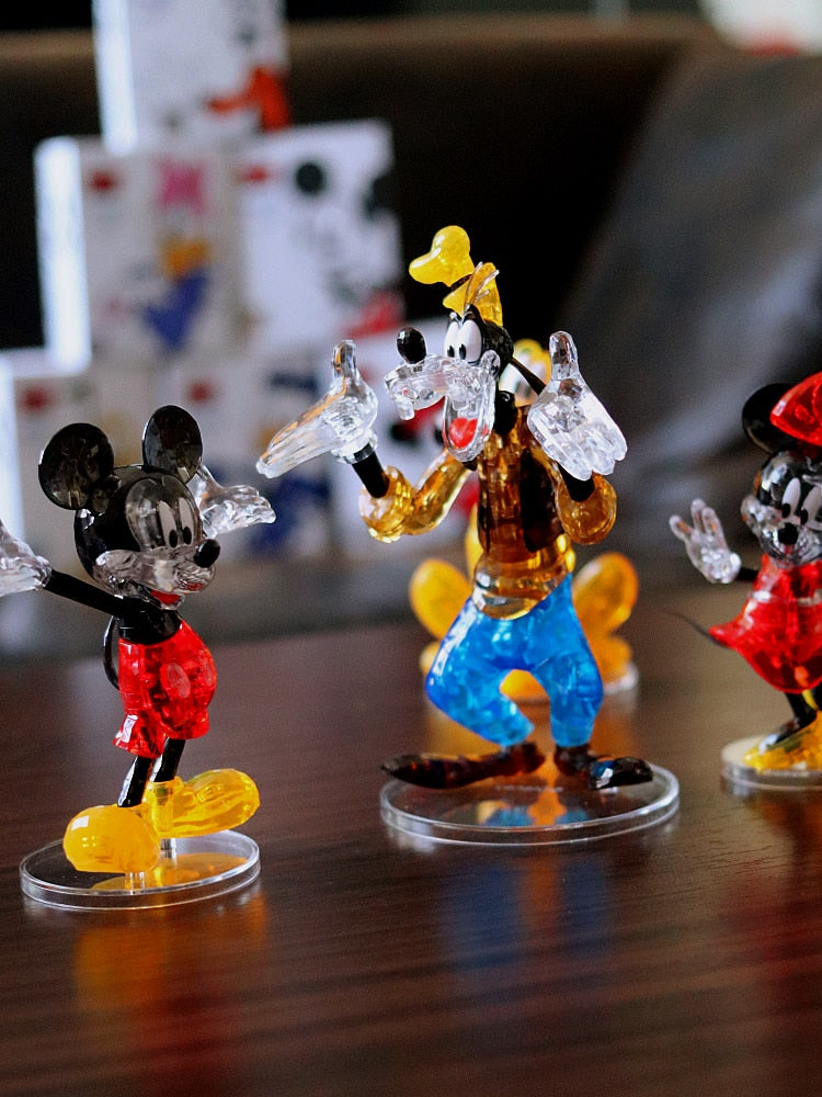 Minnie Crystal Blocks Quebra-Cabeça 3D Disney