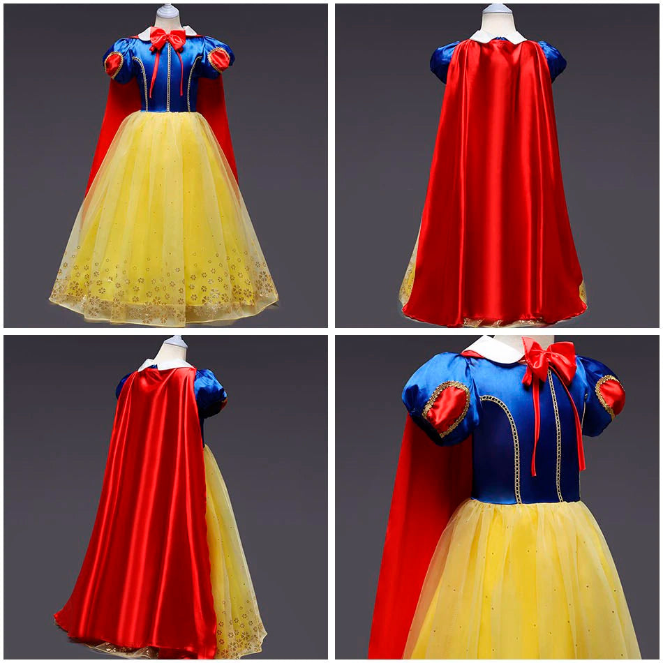 Fantasia da branca store de neve infantil