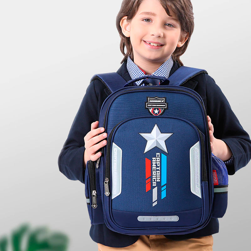 Mochila Infantil Ergon mica Espalda Escolar Vengadores Super